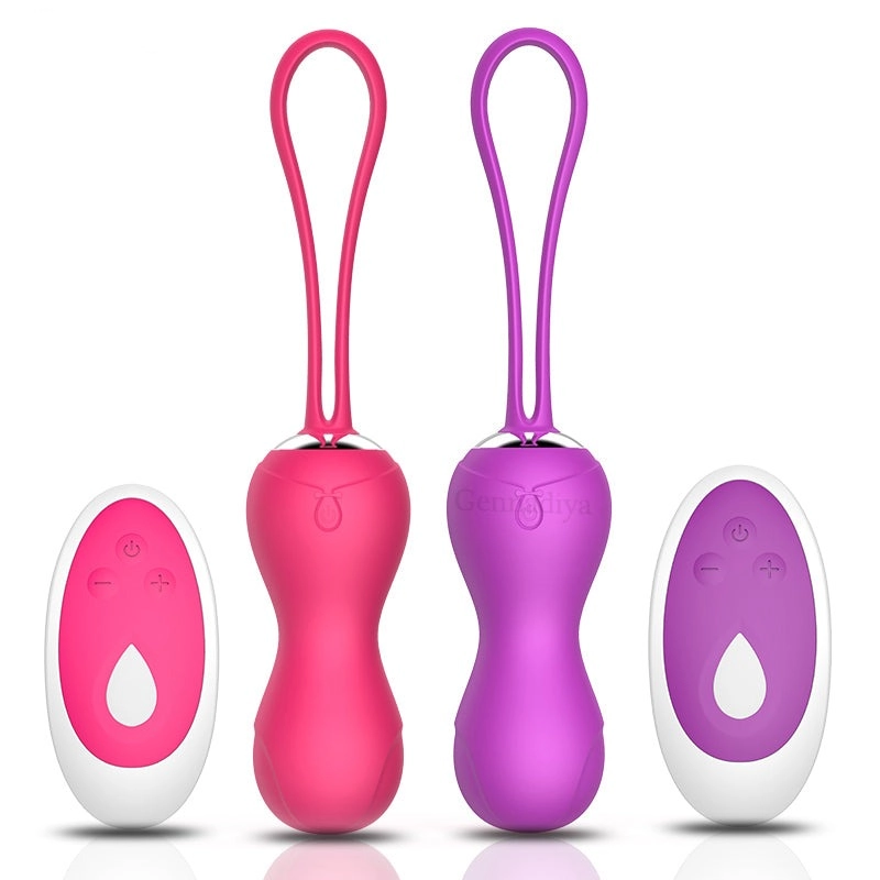 10 Speed Vibrating Egg Kegel Ball Egg Exercise Vagina Tighten Vibrator G Spot Vagina Massager for Women
