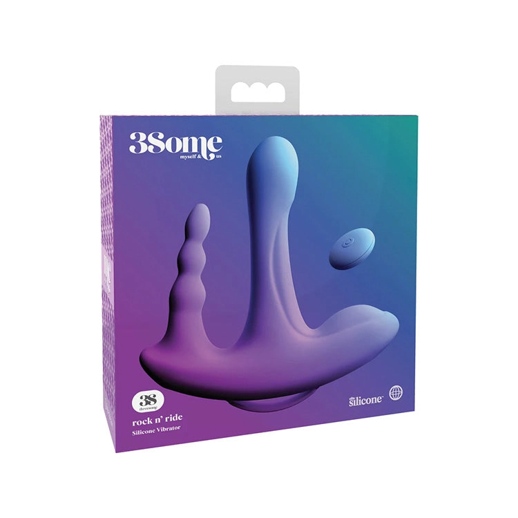 3Some Rock N' Ride Remote Controlled Vibrator
