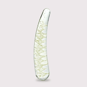 6.7 Inch Glow in the Dark Glass Dildo