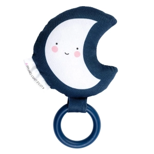 A Little Lovely Company Baby Rattle Moon