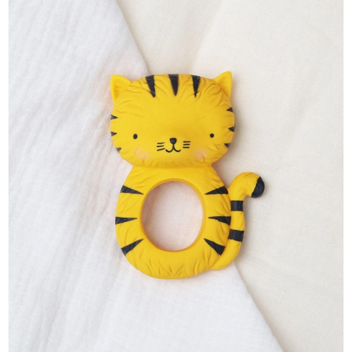 A Little Lovely Company Teether Ring - Tiger