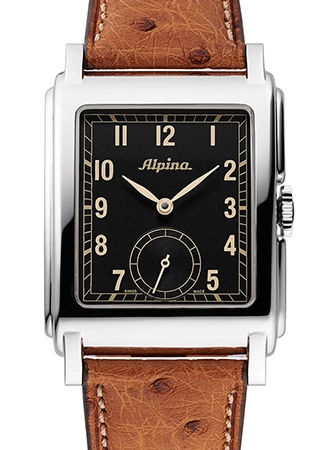 Alpiner Heritage Carree Automatic Black Ref. AL-530BA3C6