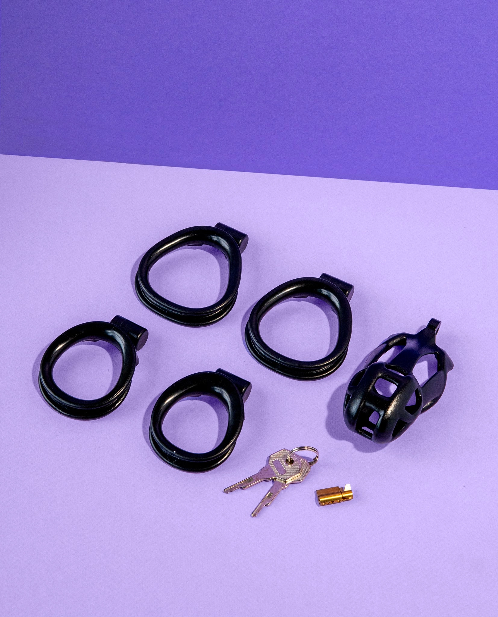 Axel Chastity Black Cock Cage