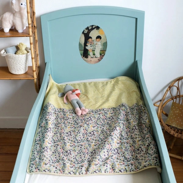 Barnabe aime le café Baby Blanket Ruben