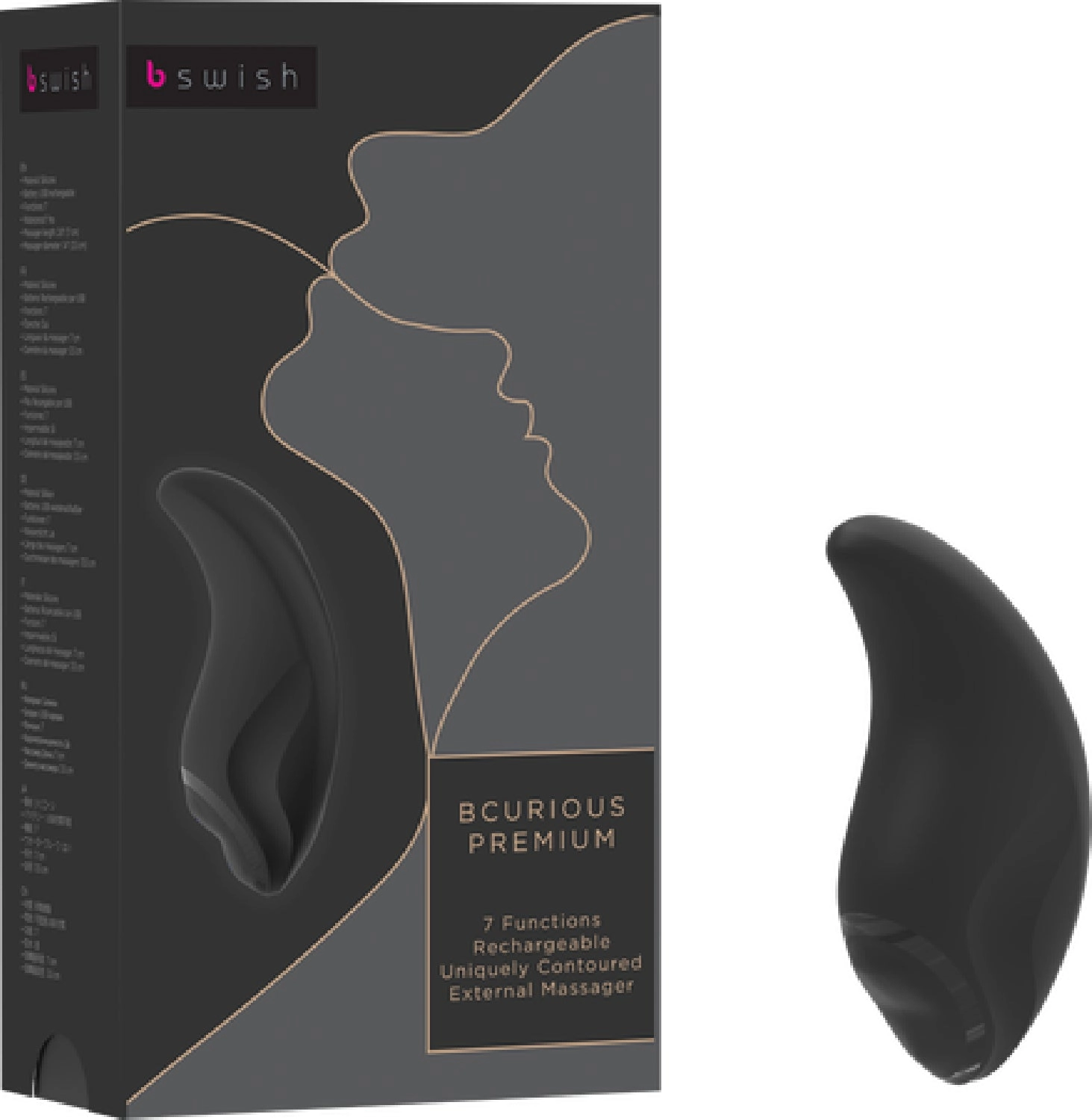 BCURIOUS - Premium - Black