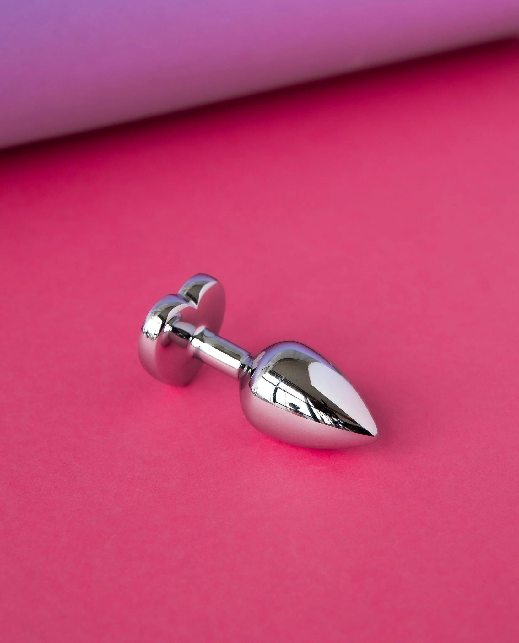 Bejewelled Heart Metal Butt Plug Bundle