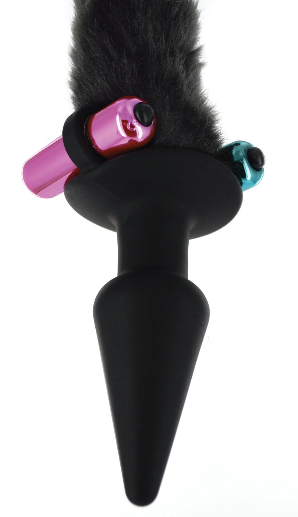 Black Cat Tail Anal Plug and Mask Set