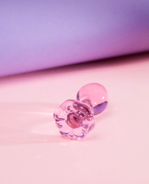 Blossom Glass Anal Plug