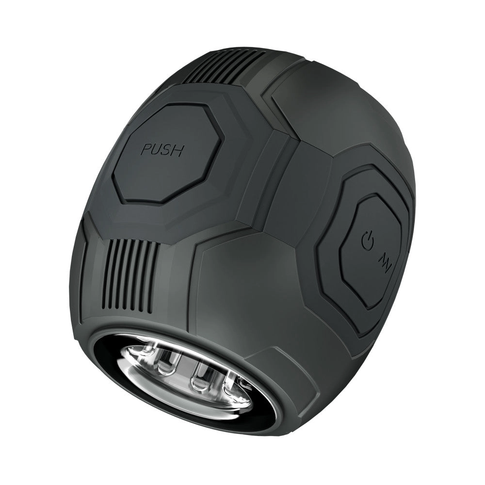 Blush M For Men | Dome X – Vibrating Automatic Male Masturbator With Easy-Grip Discreet Dome Design Stroker – Black