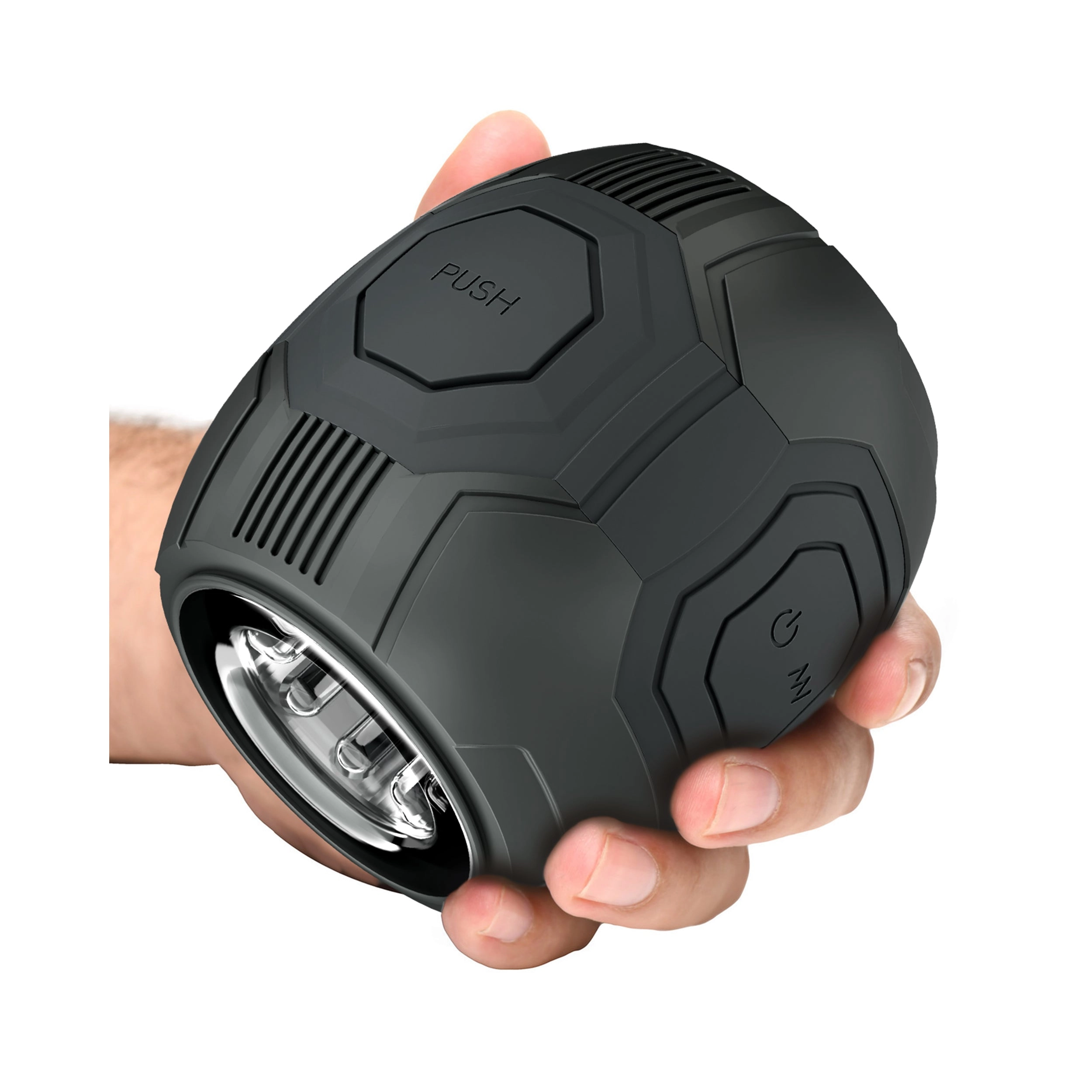 Blush M For Men | Dome X – Vibrating Automatic Male Masturbator With Easy-Grip Discreet Dome Design Stroker – Black