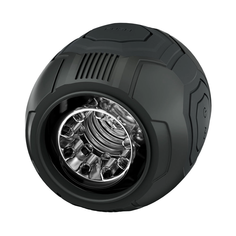 Blush M For Men | Dome X – Vibrating Automatic Male Masturbator With Easy-Grip Discreet Dome Design Stroker – Black
