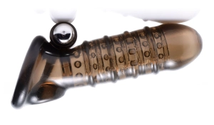 Buzzing Pleasure Sleeve with Vibrations for Extra Girth Fun