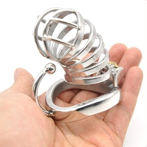 Cage of Denial | Chastity Cage & Built In Lock 45mm