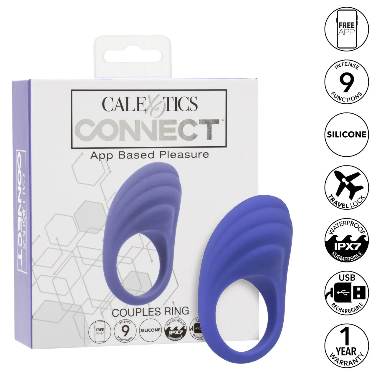 CalExotics Connect™ Couples Ring