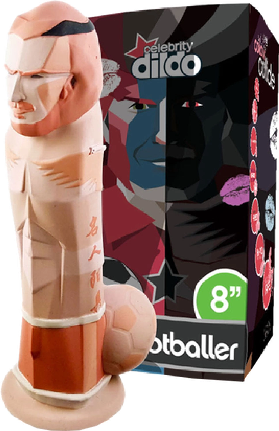 Celebrity Dildo - The Footballer