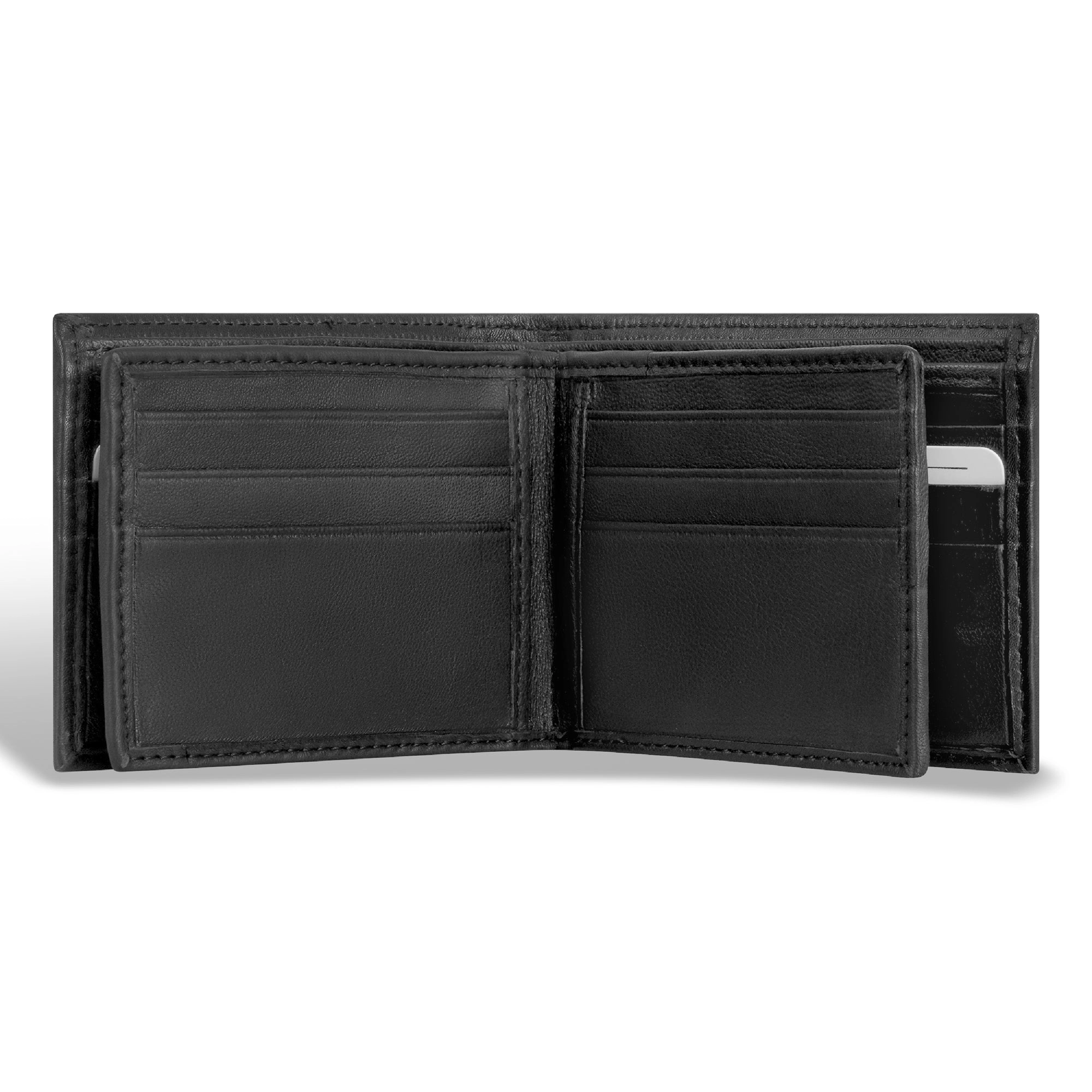 Classic / Leather Multi-Wing Card Wallet *Drop Ship*