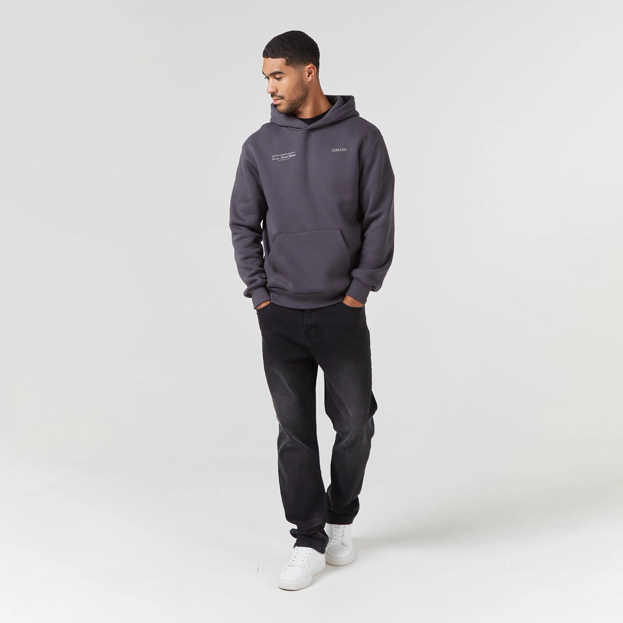 CLSR LDN Luxe Hoodie | Charcoal