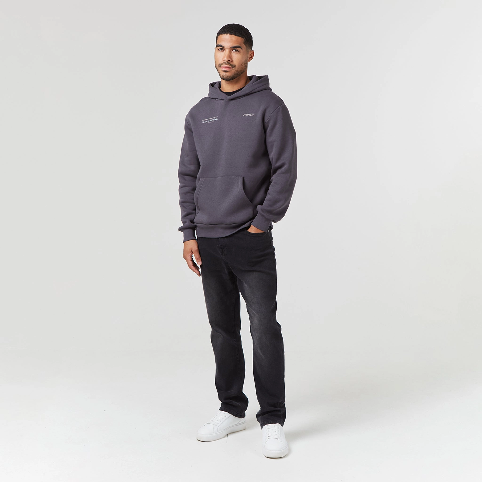 CLSR LDN Luxe Hoodie | Charcoal