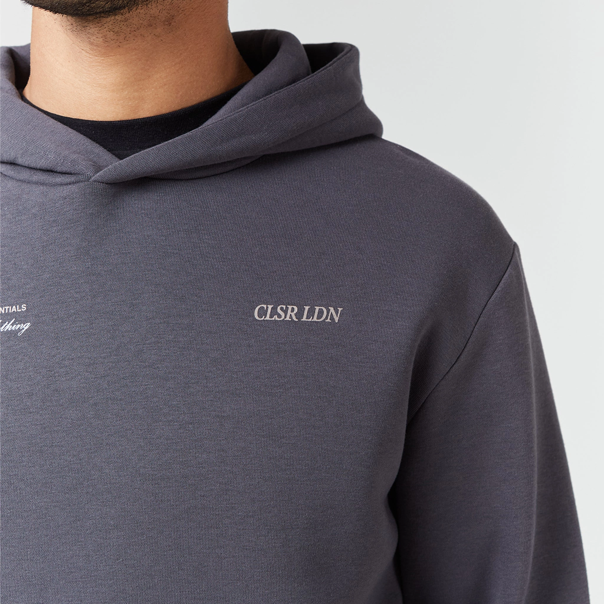 CLSR LDN Luxe Hoodie | Charcoal