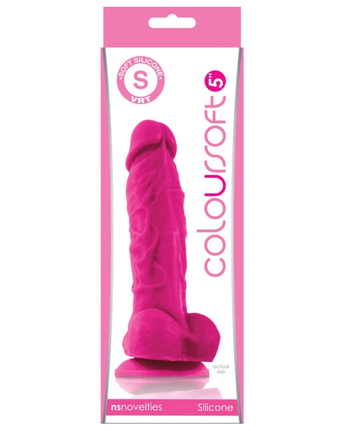Coloursoft 5 Silicone Soft Dildo
