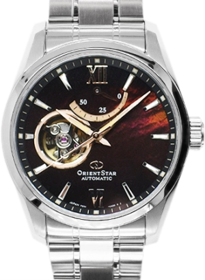 Contemporary Semi Skeleton Mother Of Pearl Burgundy Ref. RK-AT0010A