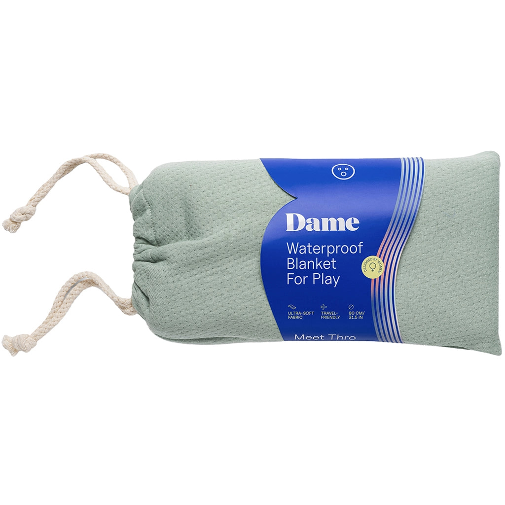 Dame Thro Travel Waterproof Blanket in Sage