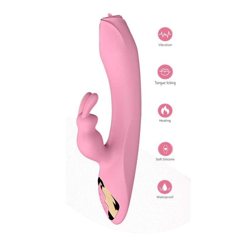 Dibe 12 Female licking rabbit vibrator sex toy