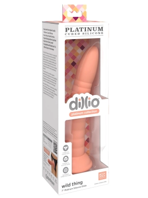 Dillio Platinum Wild Thing 7 Dildo Peach