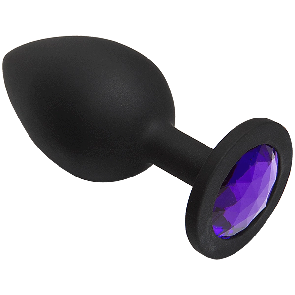 Doc Johnson Booty Bling Jeweled Wearable Silicone Plug- Multiple Colours!