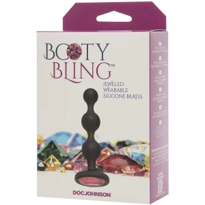 Doc Johnson Booty Bling - Wearable Jeweled Silicone Beads
