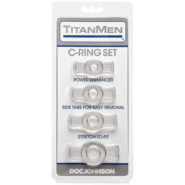 Doc Johnson Titanmen C-Ring Set