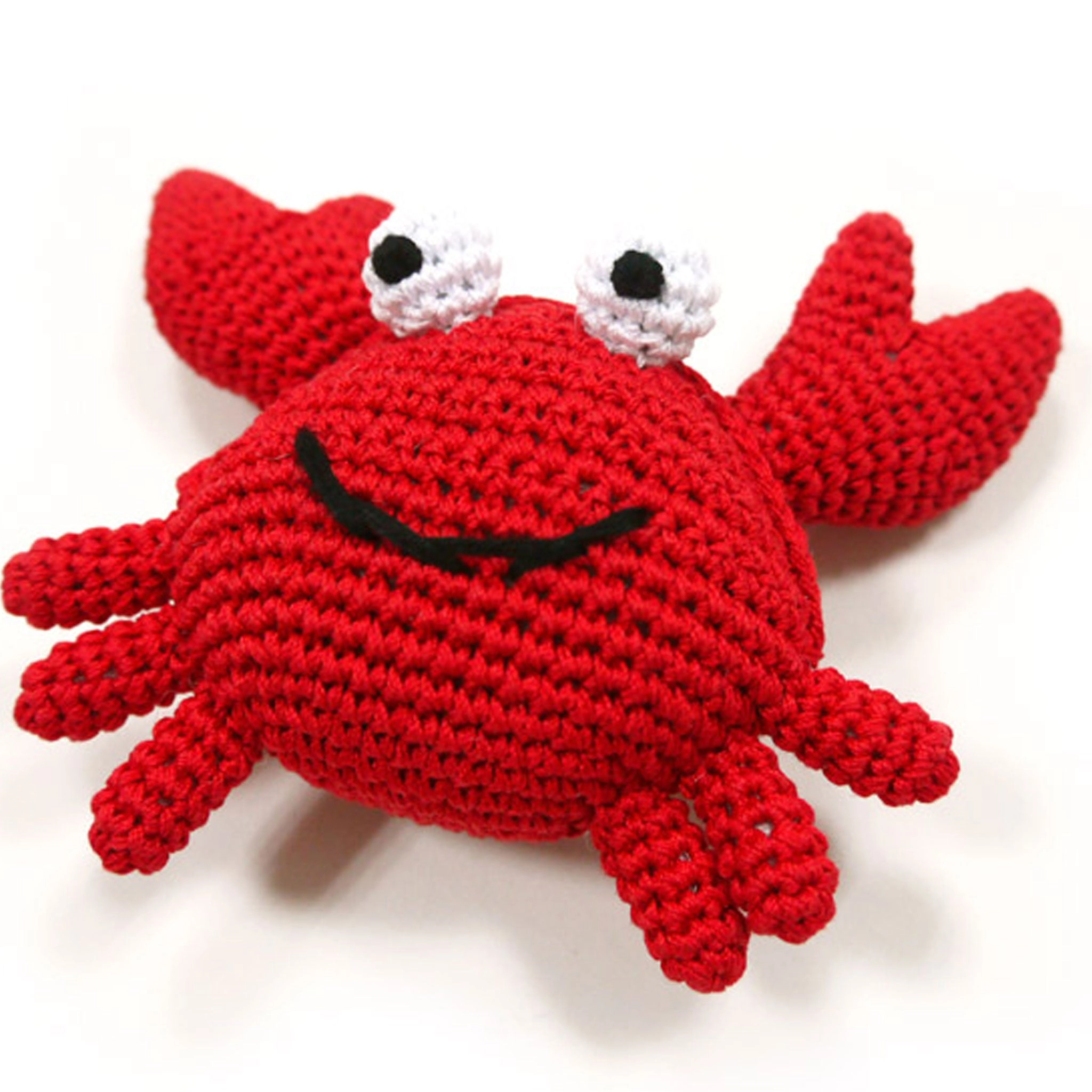 Dogo Pet Fashions Pawer Squeaky Toy Crab Dog Toys