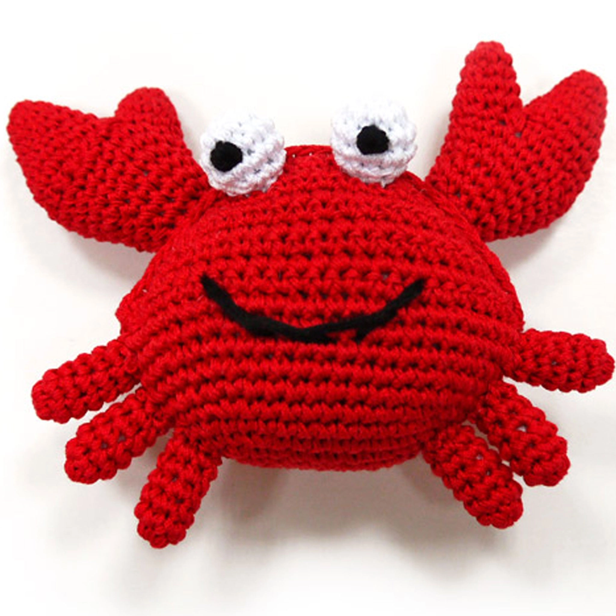 Dogo Pet Fashions Pawer Squeaky Toy Crab Dog Toys