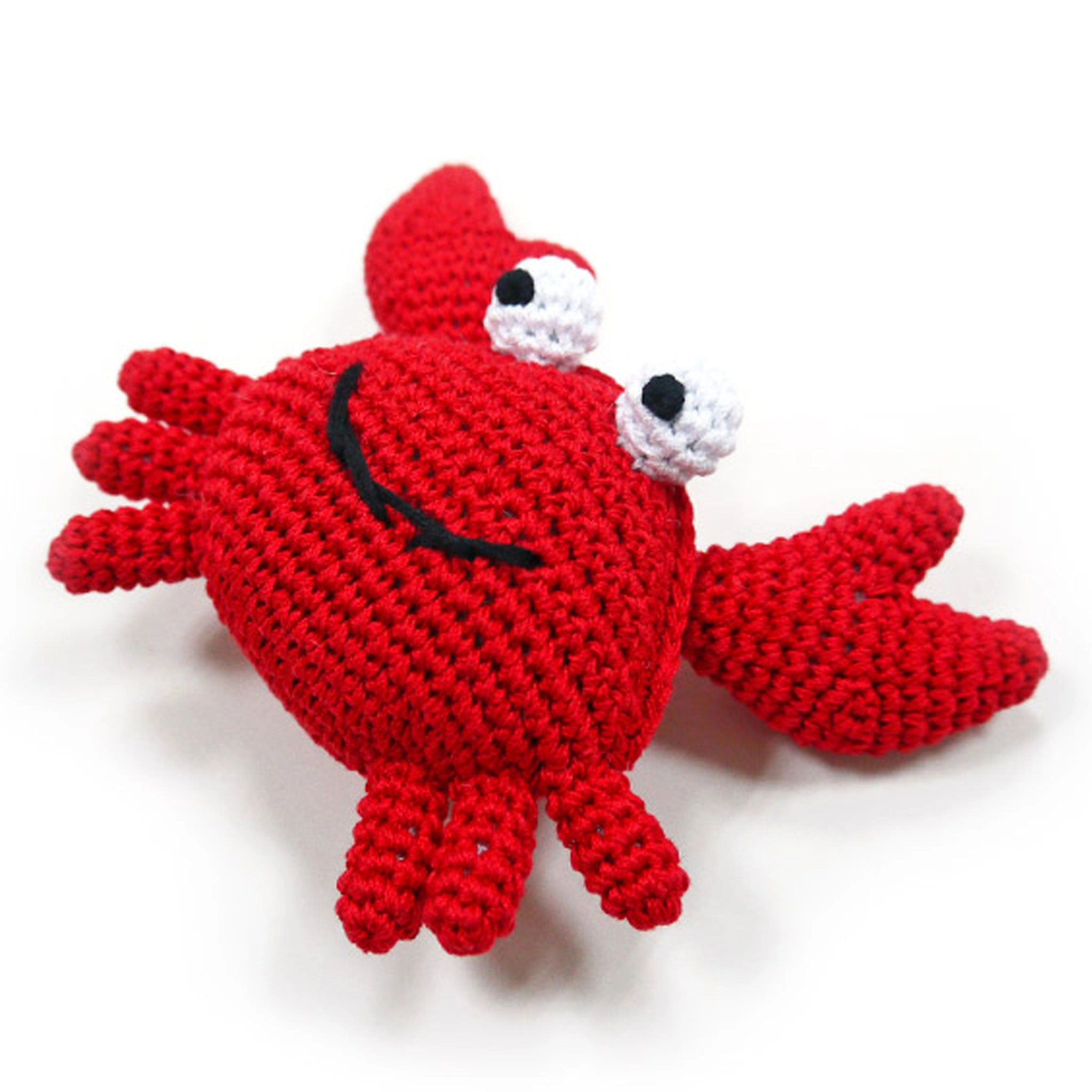 Dogo Pet Fashions Pawer Squeaky Toy Crab Dog Toys