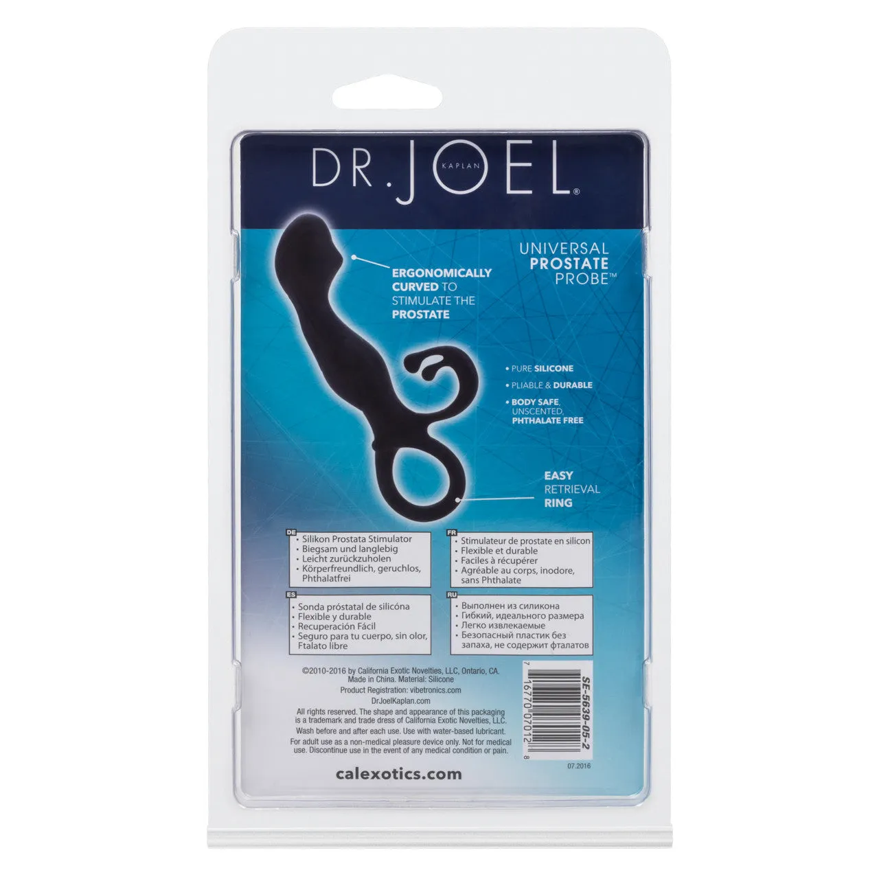 Dr. Joel Kaplan Universal Prostate Probe - Black