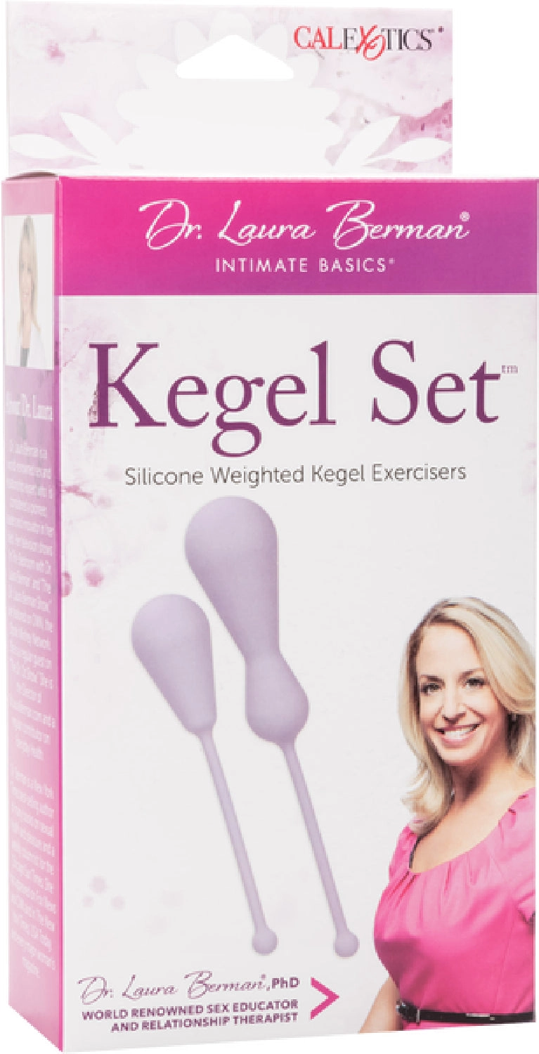 Dr. Laura Berman - Silicone Kegel Weighted Training Kit - Purple