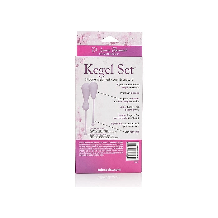 Dr. Laura Berman - Silicone Kegel Weighted Training Kit - Purple