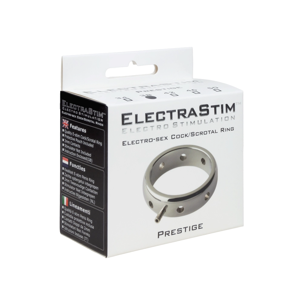 ElectraStim Prestige Metal Electro Cock Ring (Multiple Sizes)