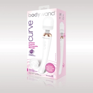 Electrifying Bodywand Curve: Rechargeable Vibrator with 8 Patterns for Ultimate Fun
