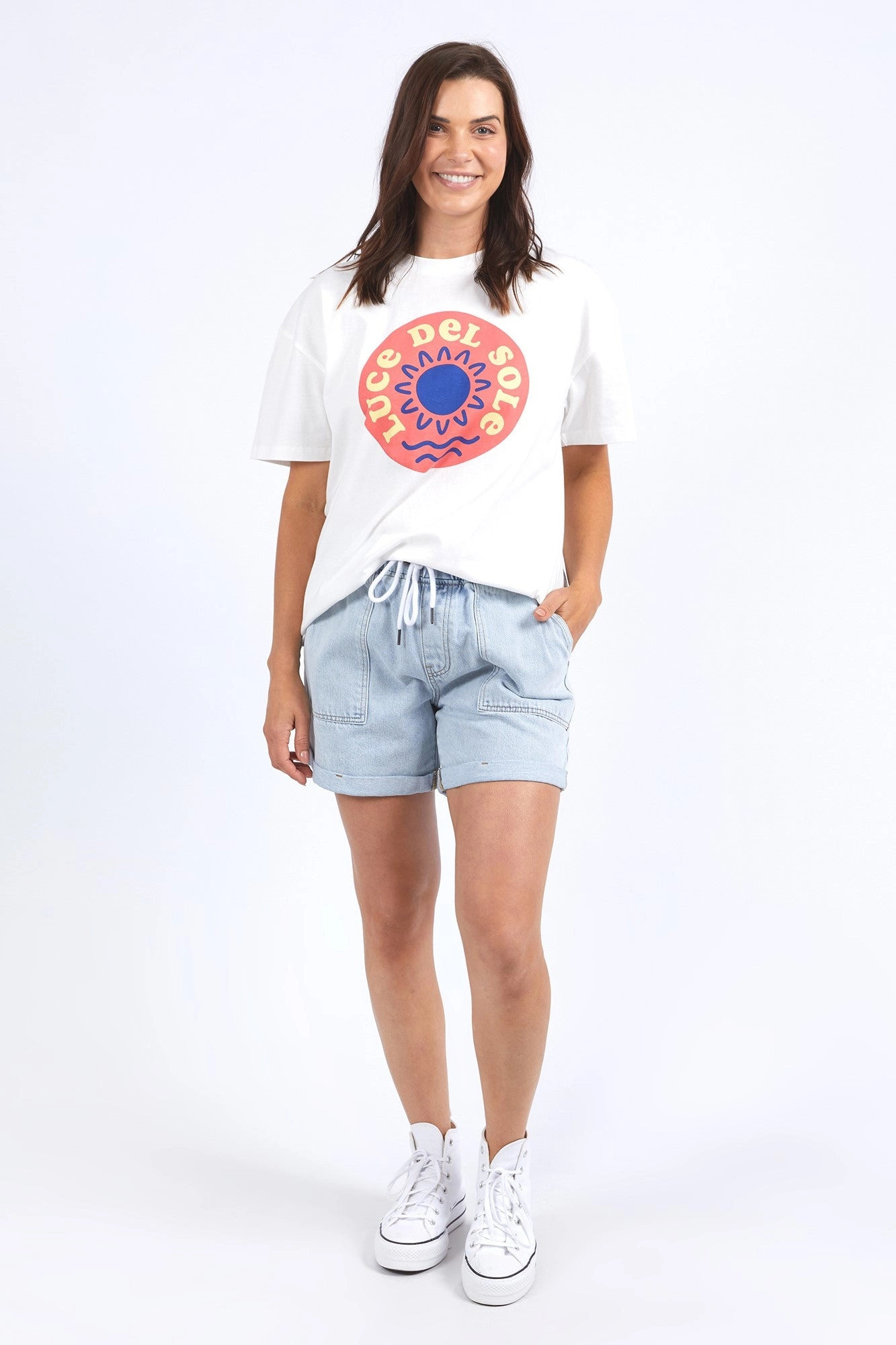 Elm Del Sole Tee Marshmallow