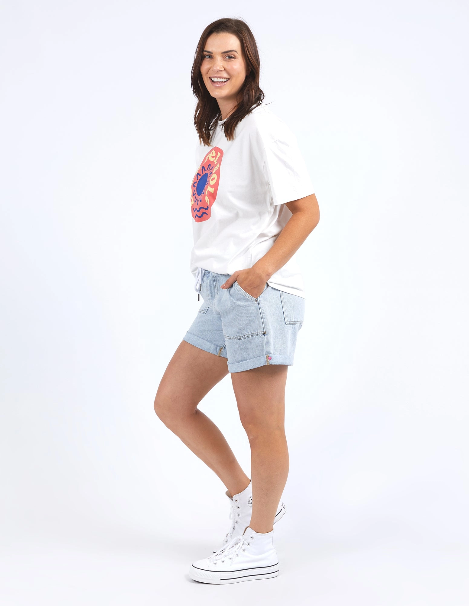 Elm Del Sole Tee Marshmallow