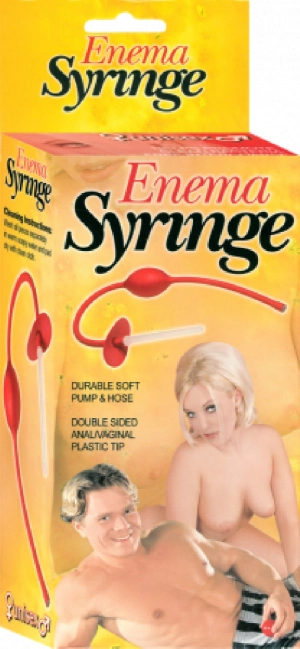 Enema Syringe - Red