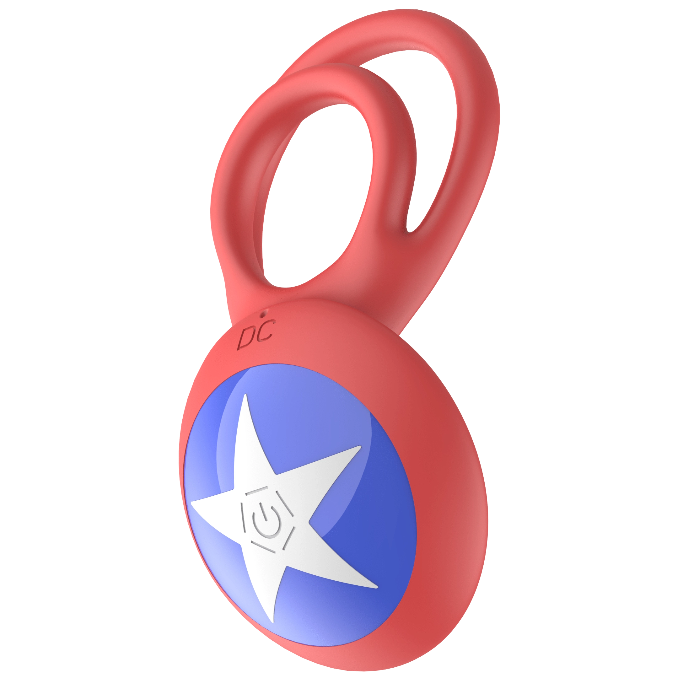 Eros Americum Rechargeable Vibrating Silicone Cock Ring