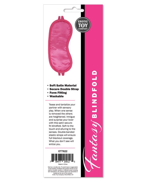 Erotic Toy Company Satin Fantasy Blindfold