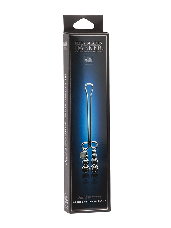 Fifty Shades of Grey Just Sensation Beaded Clitoral Clamp