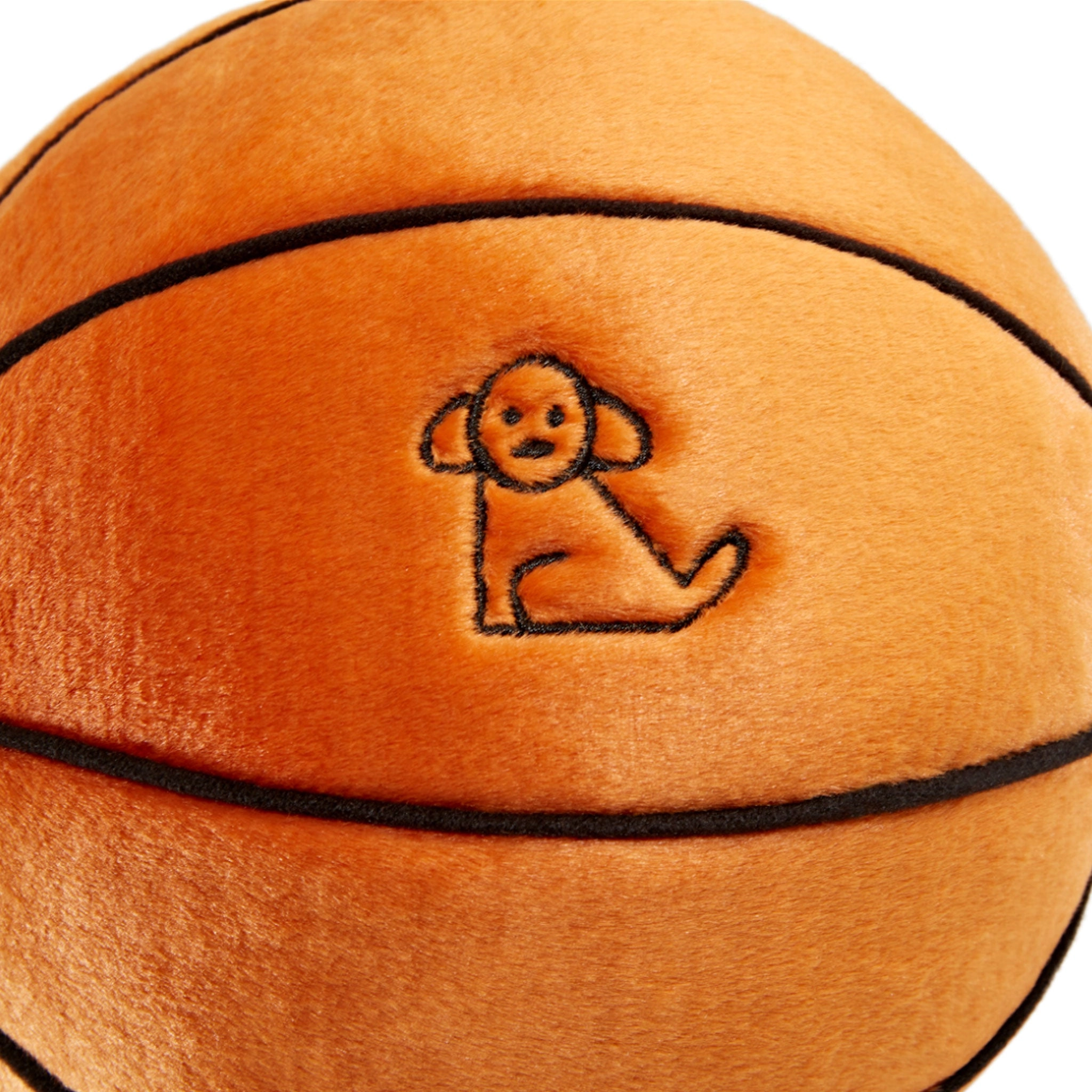 Fluff & Tuff Basketball Dog Toy