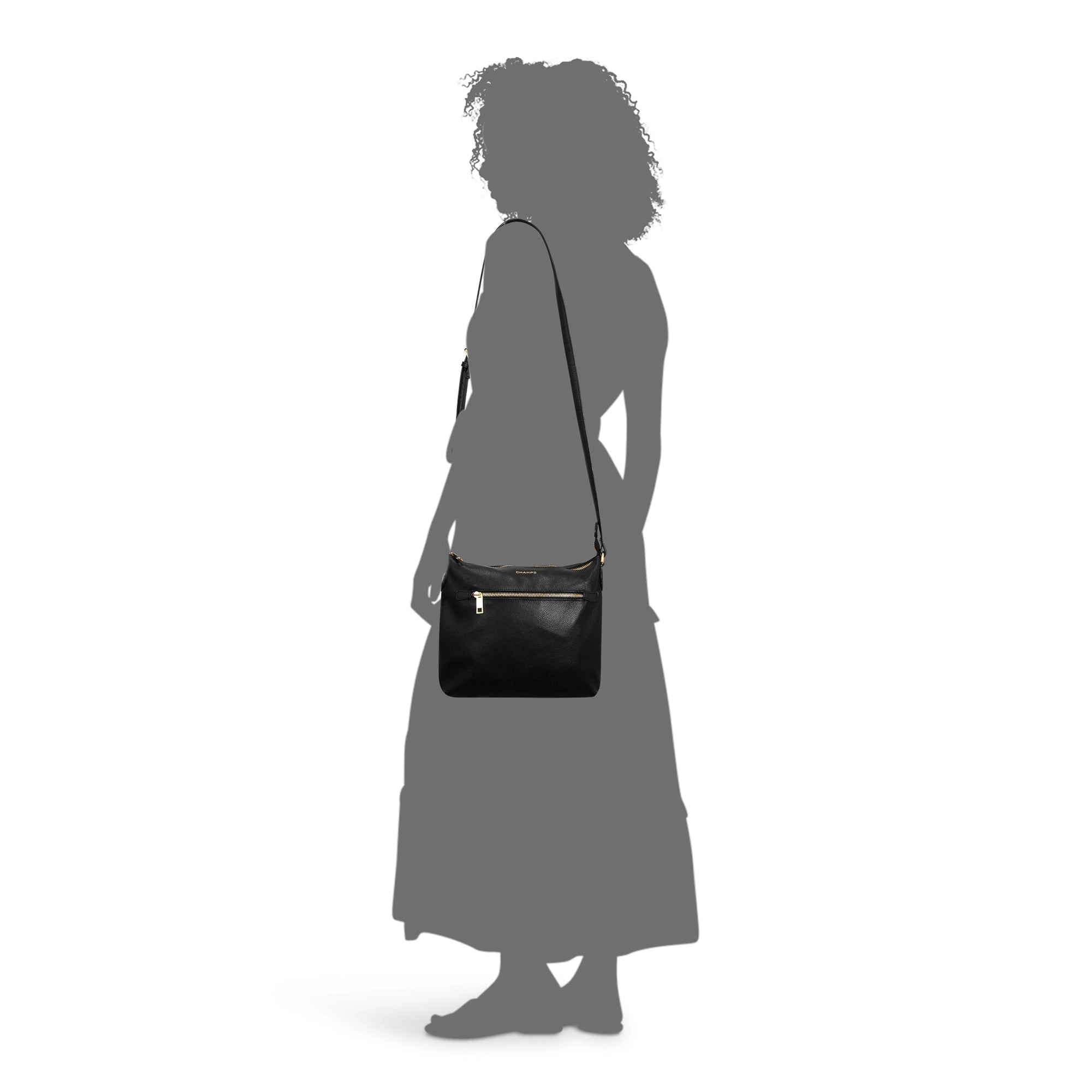 Gala / Leather Cross-Body Bag *Drop Ship*