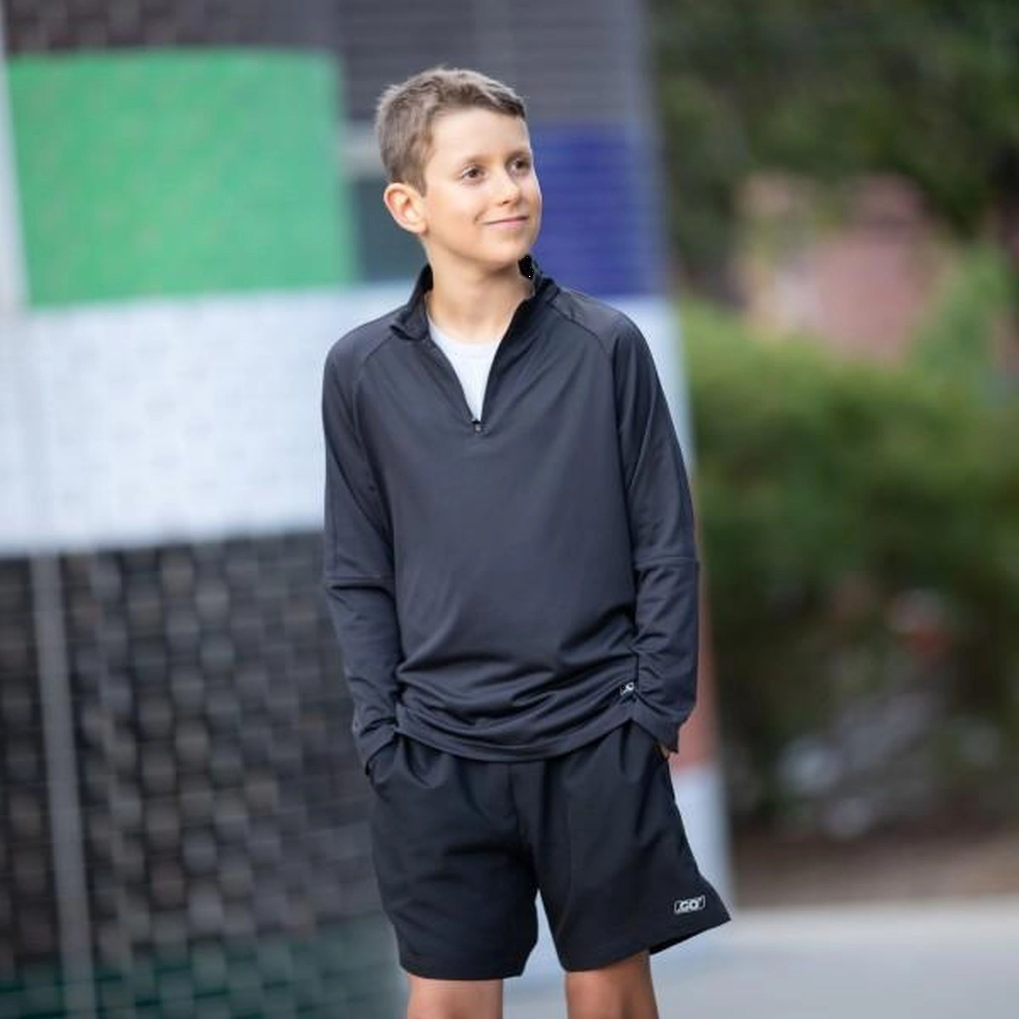 GO Sport Boys Quarter Zip Jacket