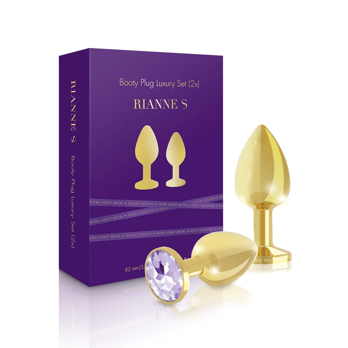 Gold Booty Plug Set