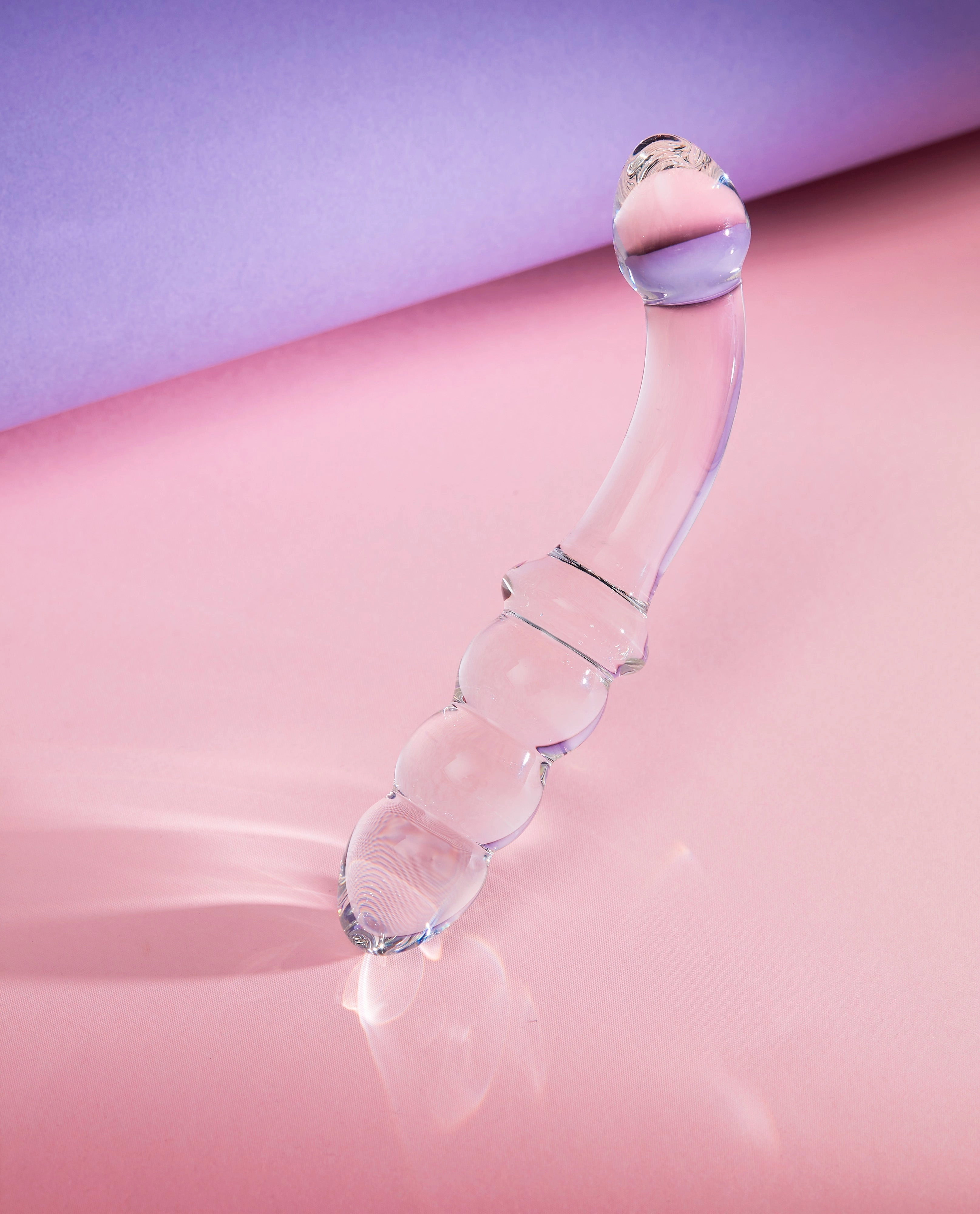 Hedonist Clear Glass G-Spot & P-Spot Pleasure Dildo Bundle